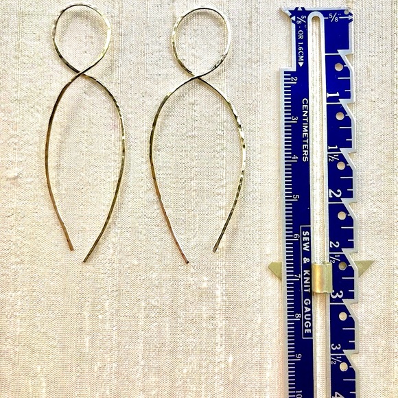 Artisan Made Gold Filled Earrings - Picture 4 of 6